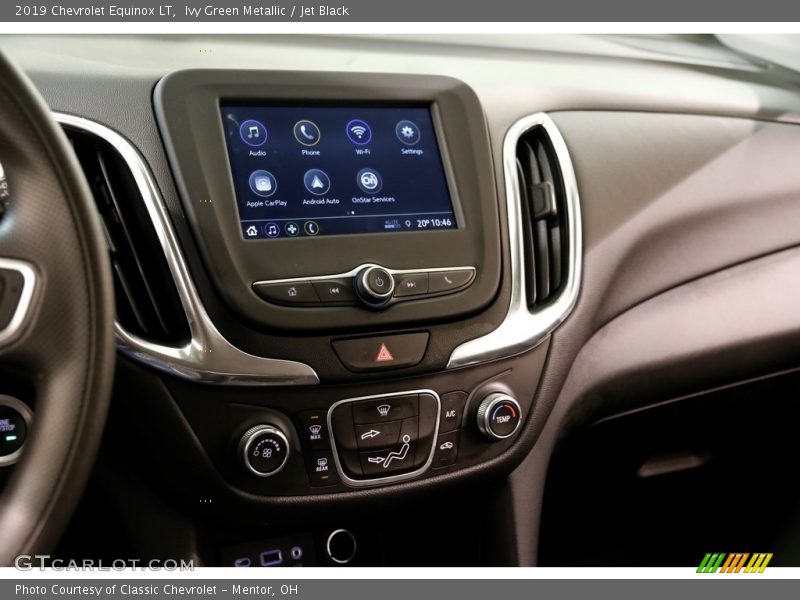 Ivy Green Metallic / Jet Black 2019 Chevrolet Equinox LT