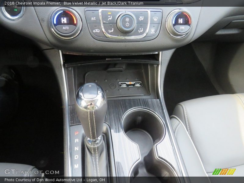 Blue Velvet Metallic / Jet Black/Dark Titanium 2018 Chevrolet Impala Premier