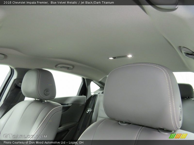 Blue Velvet Metallic / Jet Black/Dark Titanium 2018 Chevrolet Impala Premier