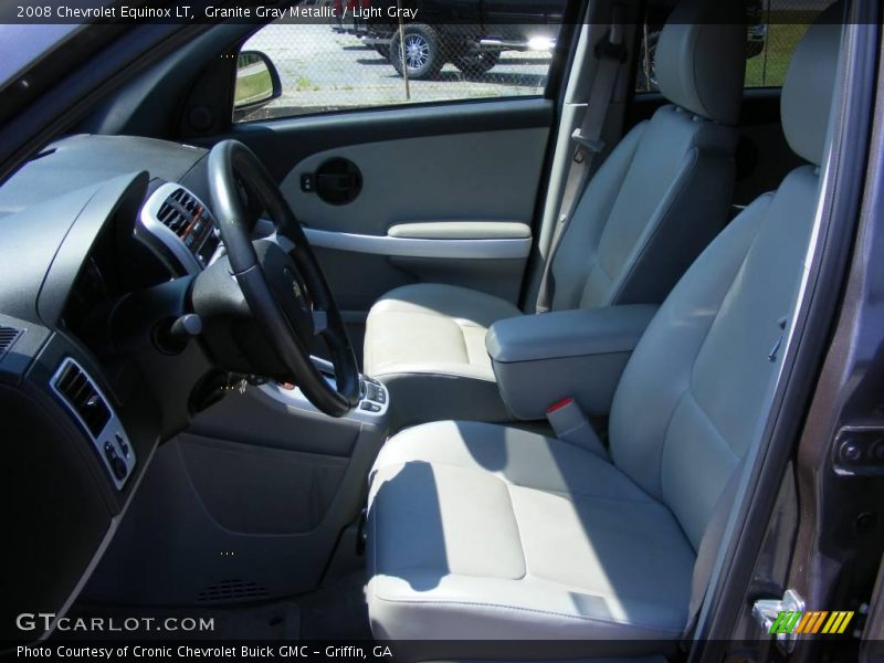 Granite Gray Metallic / Light Gray 2008 Chevrolet Equinox LT