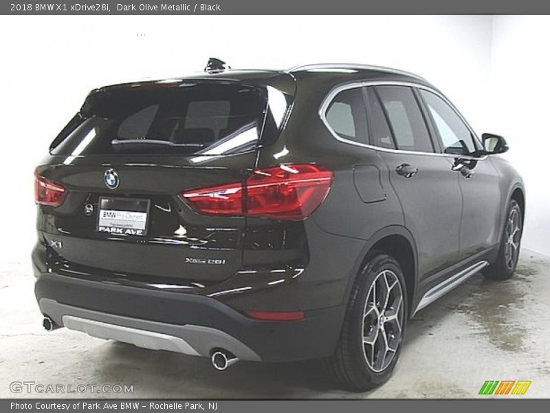 Dark Olive Metallic / Black 2018 BMW X1 xDrive28i