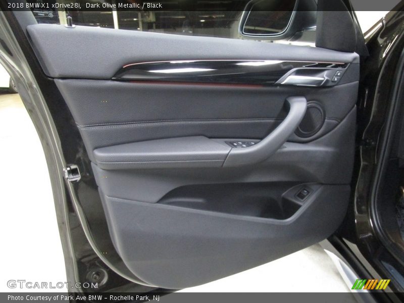 Dark Olive Metallic / Black 2018 BMW X1 xDrive28i