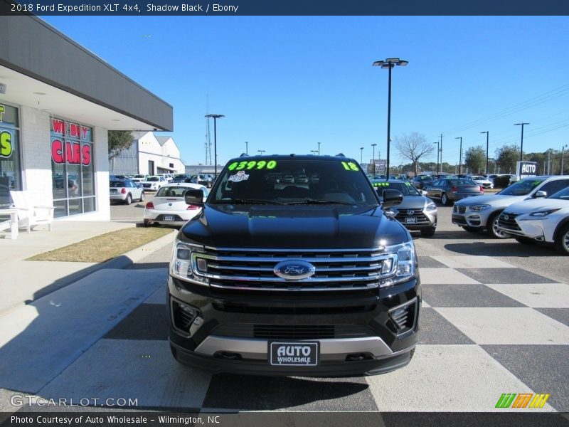 Shadow Black / Ebony 2018 Ford Expedition XLT 4x4