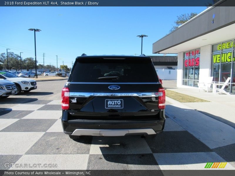 Shadow Black / Ebony 2018 Ford Expedition XLT 4x4