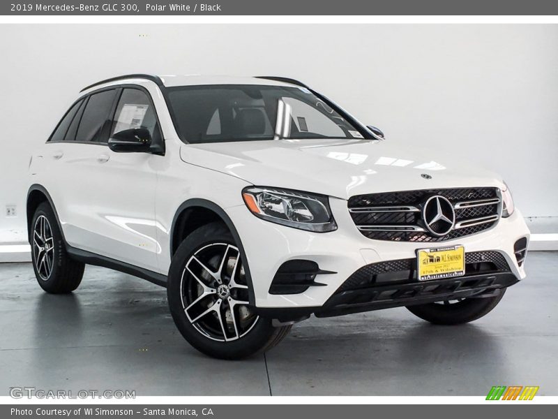 Polar White / Black 2019 Mercedes-Benz GLC 300