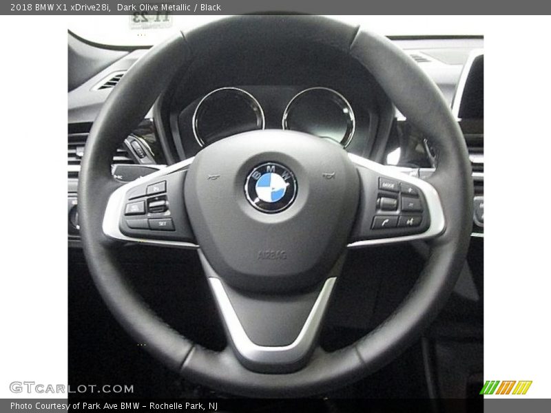 Dark Olive Metallic / Black 2018 BMW X1 xDrive28i