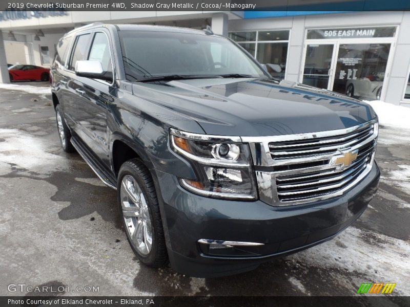 Shadow Gray Metallic / Cocoa/­Mahogany 2019 Chevrolet Suburban Premier 4WD