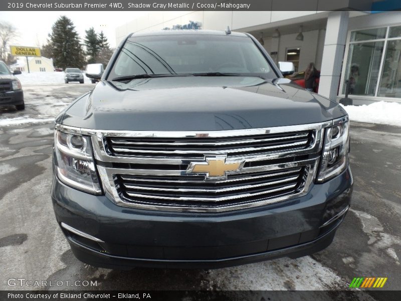 Shadow Gray Metallic / Cocoa/­Mahogany 2019 Chevrolet Suburban Premier 4WD