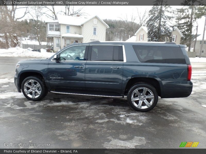 Shadow Gray Metallic / Cocoa/­Mahogany 2019 Chevrolet Suburban Premier 4WD