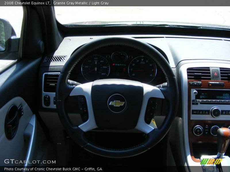Granite Gray Metallic / Light Gray 2008 Chevrolet Equinox LT