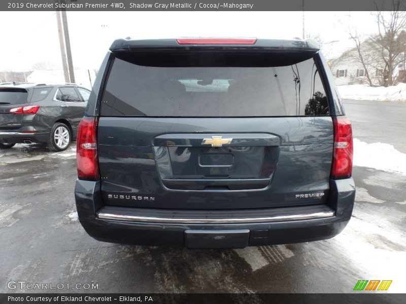 Shadow Gray Metallic / Cocoa/­Mahogany 2019 Chevrolet Suburban Premier 4WD
