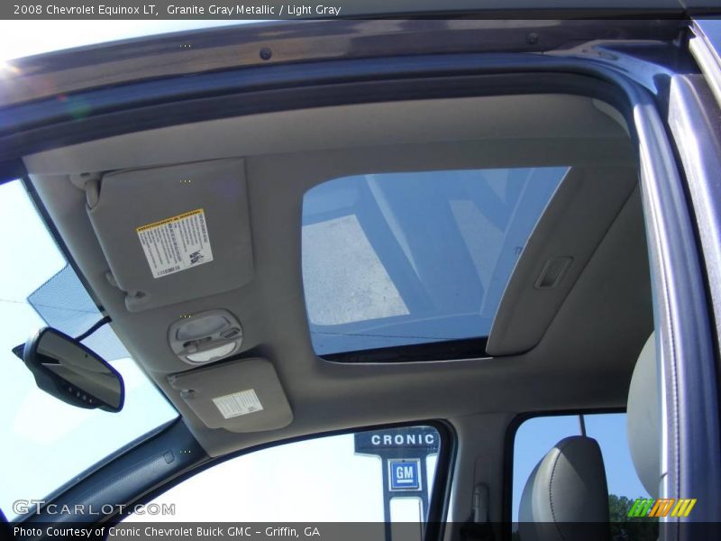 Granite Gray Metallic / Light Gray 2008 Chevrolet Equinox LT