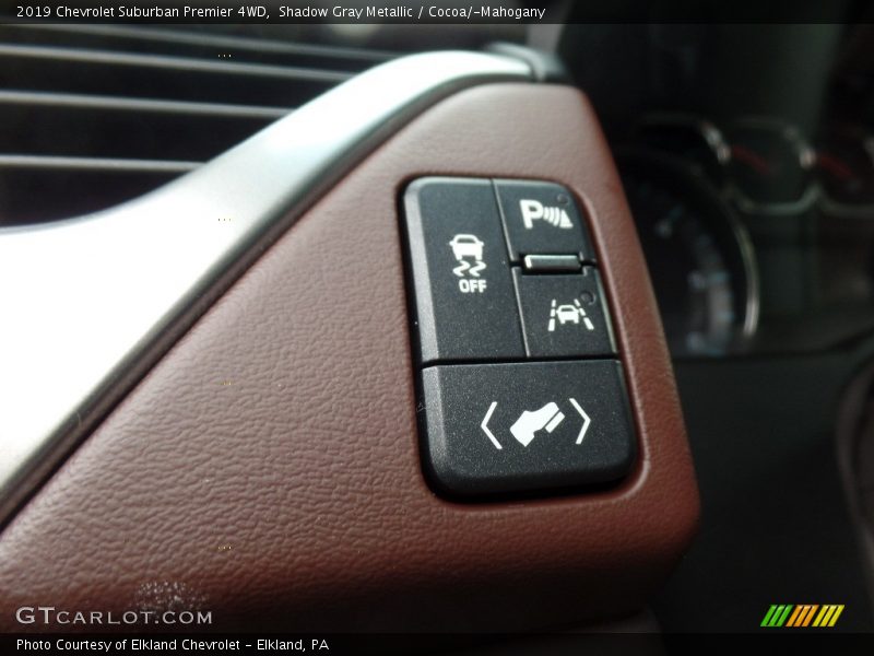 Controls of 2019 Suburban Premier 4WD
