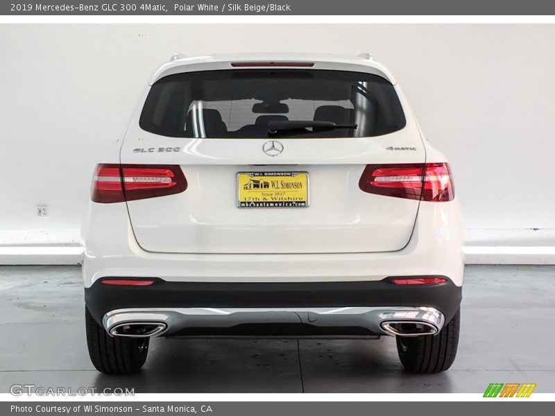 Polar White / Silk Beige/Black 2019 Mercedes-Benz GLC 300 4Matic