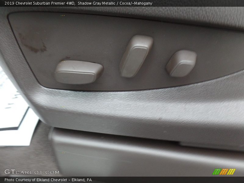 Shadow Gray Metallic / Cocoa/­Mahogany 2019 Chevrolet Suburban Premier 4WD
