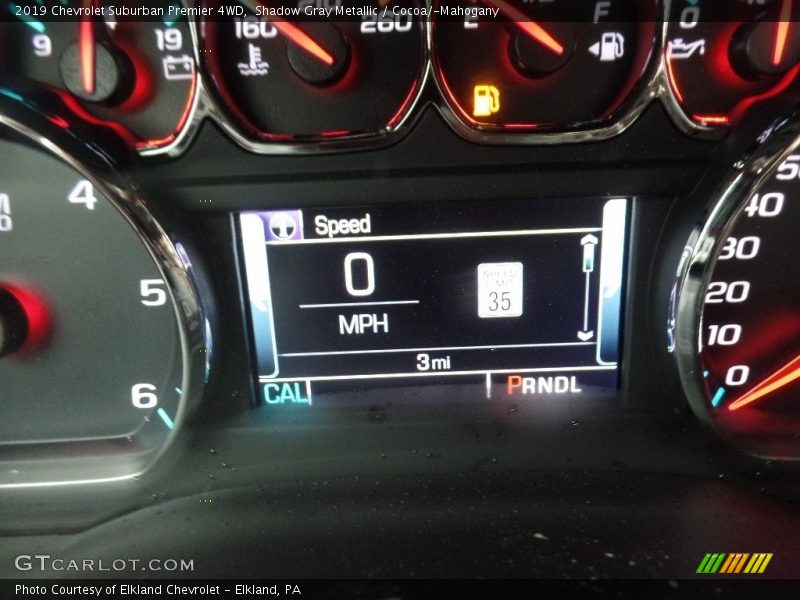 Shadow Gray Metallic / Cocoa/­Mahogany 2019 Chevrolet Suburban Premier 4WD