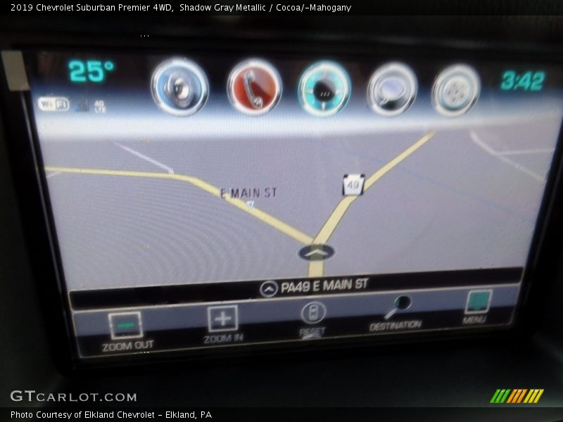 Shadow Gray Metallic / Cocoa/­Mahogany 2019 Chevrolet Suburban Premier 4WD