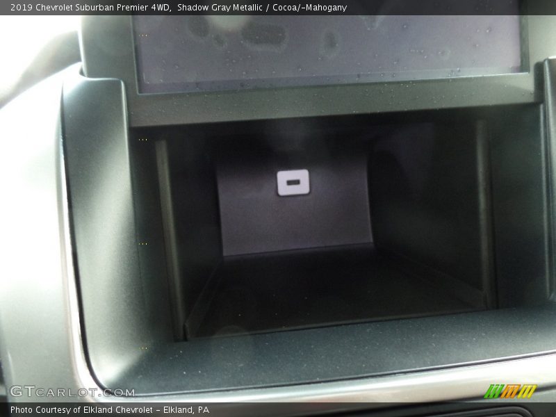 Shadow Gray Metallic / Cocoa/­Mahogany 2019 Chevrolet Suburban Premier 4WD