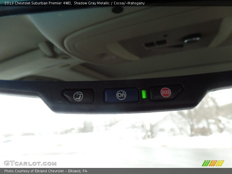 Shadow Gray Metallic / Cocoa/­Mahogany 2019 Chevrolet Suburban Premier 4WD