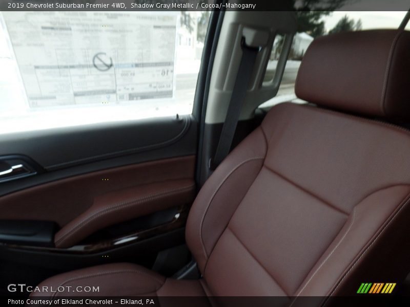 Shadow Gray Metallic / Cocoa/­Mahogany 2019 Chevrolet Suburban Premier 4WD