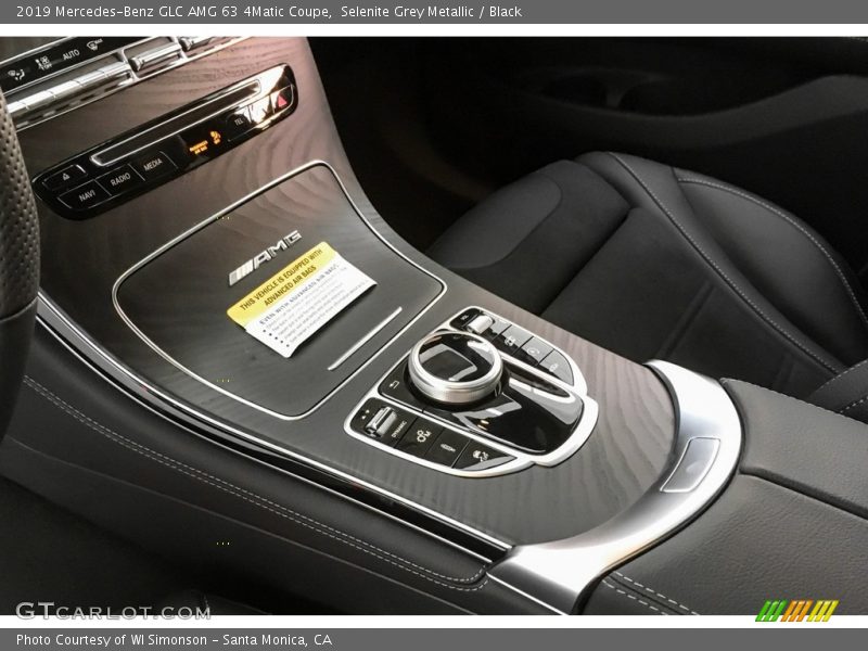 Selenite Grey Metallic / Black 2019 Mercedes-Benz GLC AMG 63 4Matic Coupe