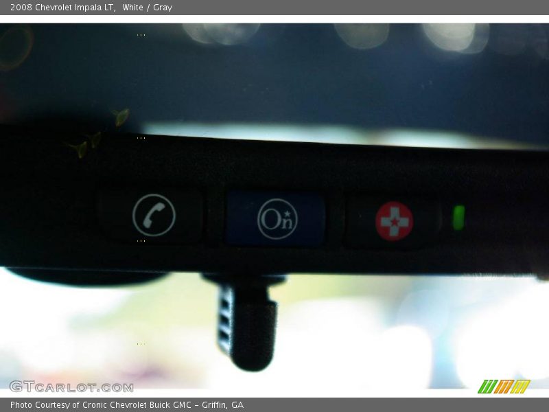 White / Gray 2008 Chevrolet Impala LT