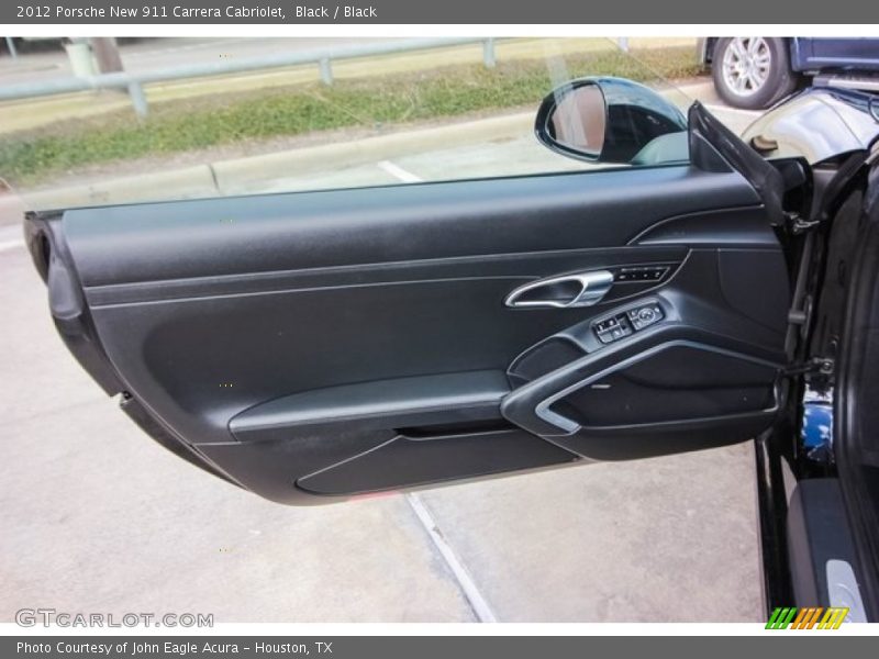 Door Panel of 2012 New 911 Carrera Cabriolet