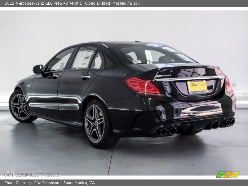 Obsidian Black Metallic / Black 2019 Mercedes-Benz GLC AMG 43 4Matic