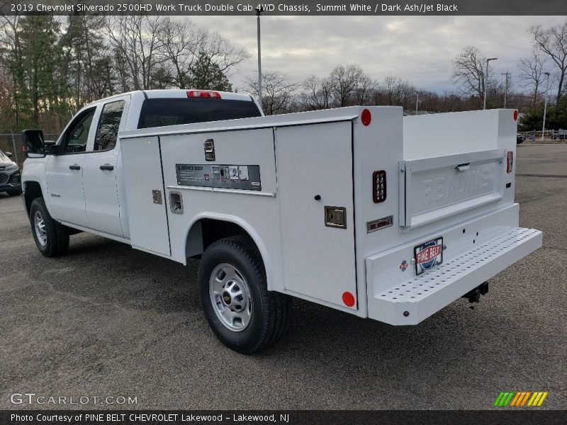 Summit White / Dark Ash/Jet Black 2019 Chevrolet Silverado 2500HD Work Truck Double Cab 4WD Chassis