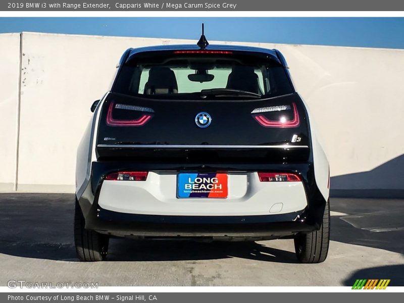 Capparis White / Mega Carum Spice Grey 2019 BMW i3 with Range Extender
