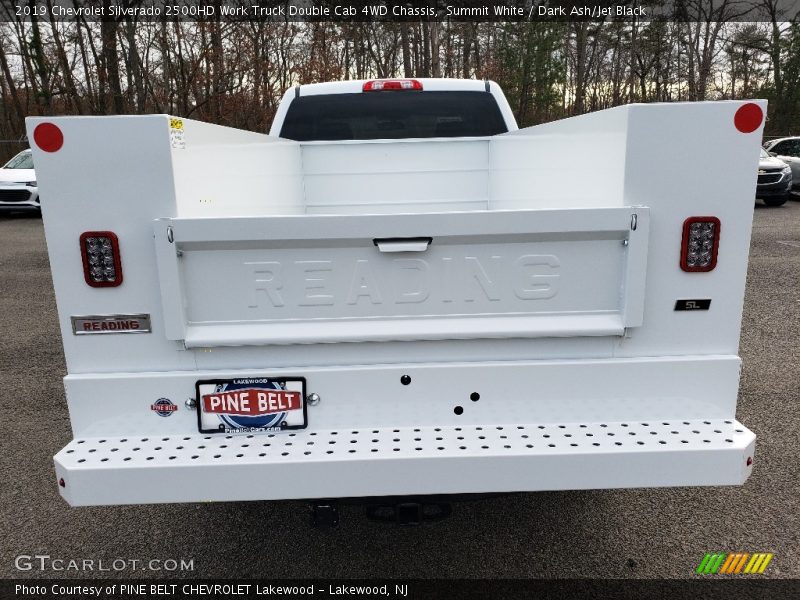 Summit White / Dark Ash/Jet Black 2019 Chevrolet Silverado 2500HD Work Truck Double Cab 4WD Chassis