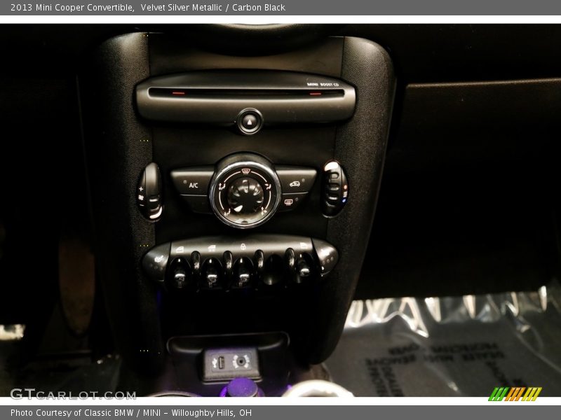Velvet Silver Metallic / Carbon Black 2013 Mini Cooper Convertible