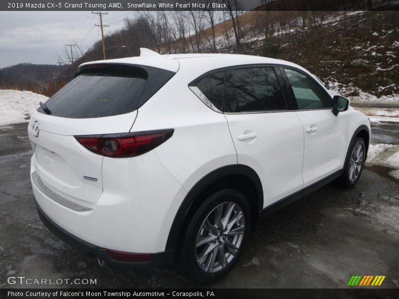 Snowflake White Pearl Mica / Black 2019 Mazda CX-5 Grand Touring AWD