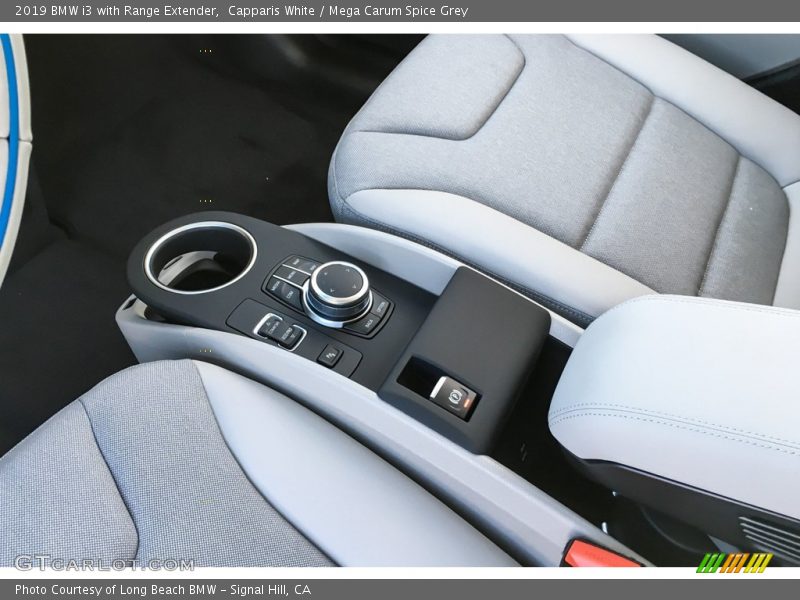 Capparis White / Mega Carum Spice Grey 2019 BMW i3 with Range Extender