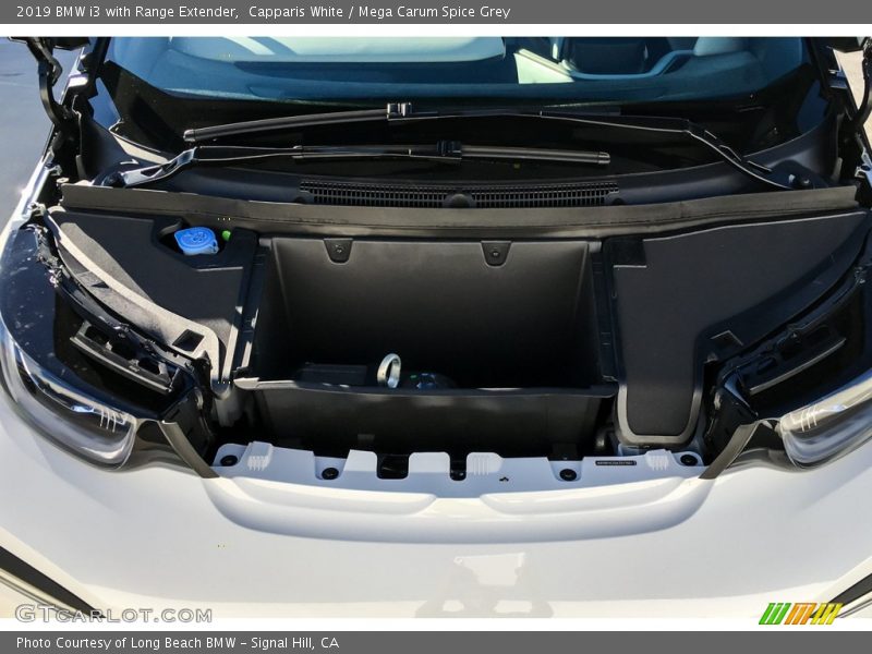 Capparis White / Mega Carum Spice Grey 2019 BMW i3 with Range Extender