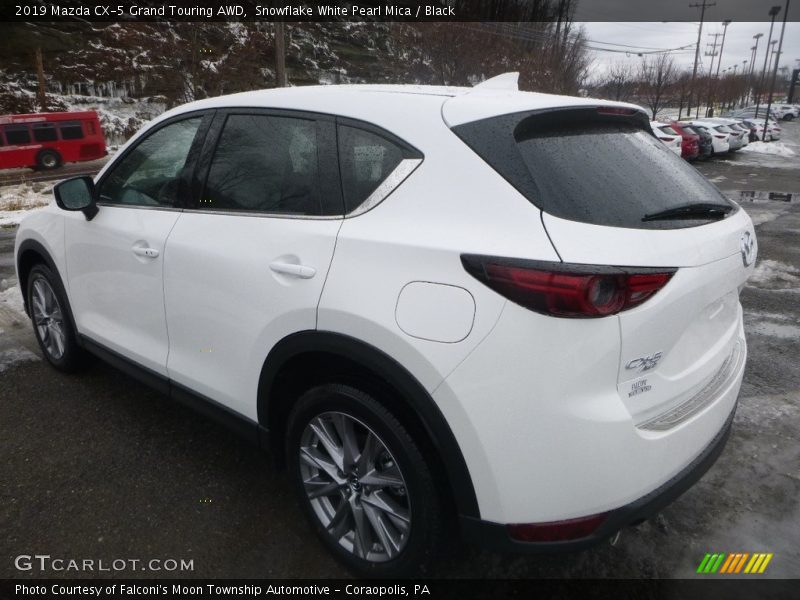 Snowflake White Pearl Mica / Black 2019 Mazda CX-5 Grand Touring AWD