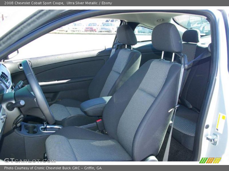 Ultra Silver Metallic / Ebony 2008 Chevrolet Cobalt Sport Coupe