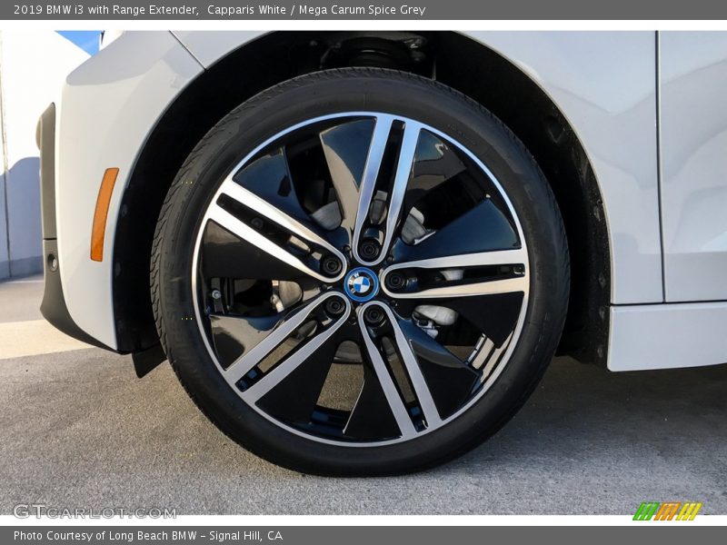 Capparis White / Mega Carum Spice Grey 2019 BMW i3 with Range Extender