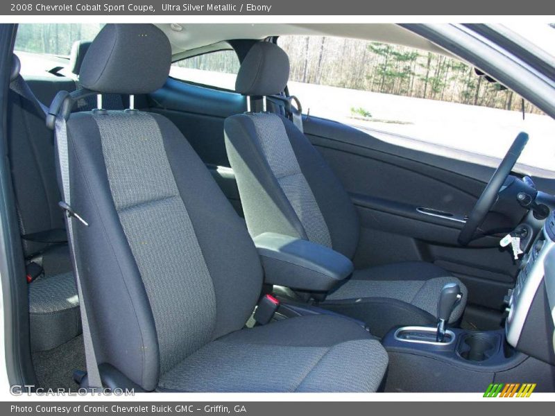 Ultra Silver Metallic / Ebony 2008 Chevrolet Cobalt Sport Coupe