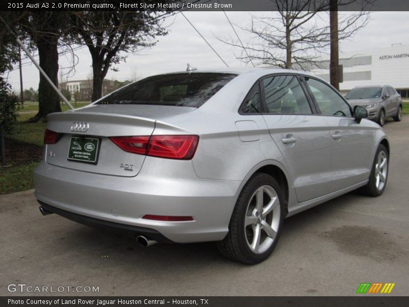 Florett Silver Metallic / Chestnut Brown 2015 Audi A3 2.0 Premium quattro