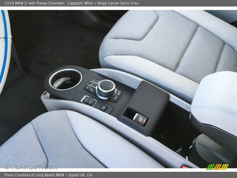 Capparis White / Mega Carum Spice Grey 2019 BMW i3 with Range Extender