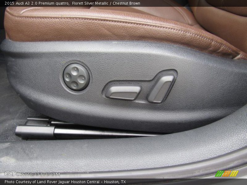 Florett Silver Metallic / Chestnut Brown 2015 Audi A3 2.0 Premium quattro