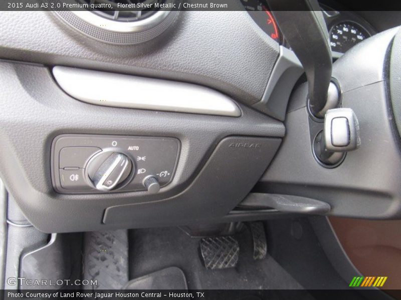 Florett Silver Metallic / Chestnut Brown 2015 Audi A3 2.0 Premium quattro