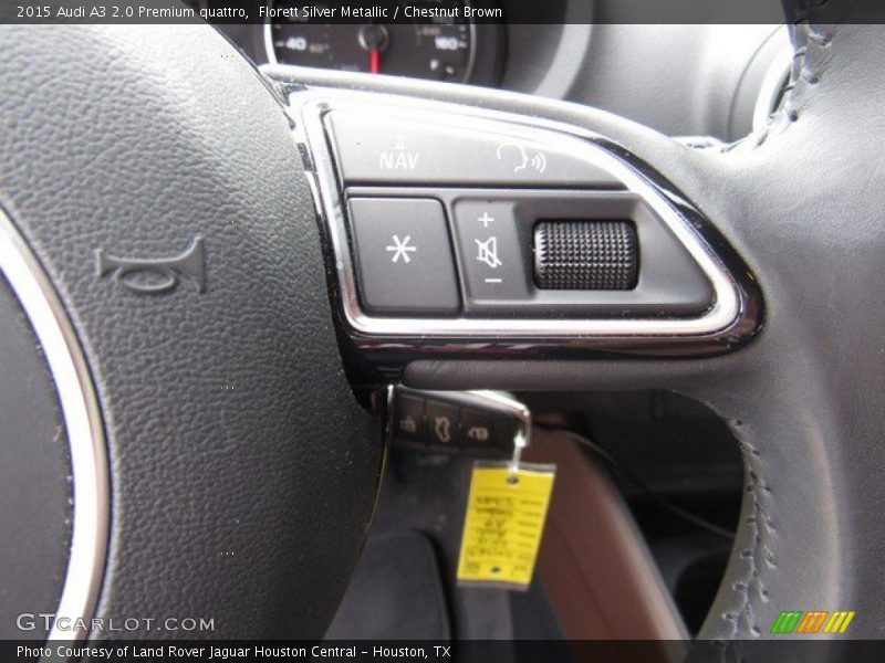 Florett Silver Metallic / Chestnut Brown 2015 Audi A3 2.0 Premium quattro