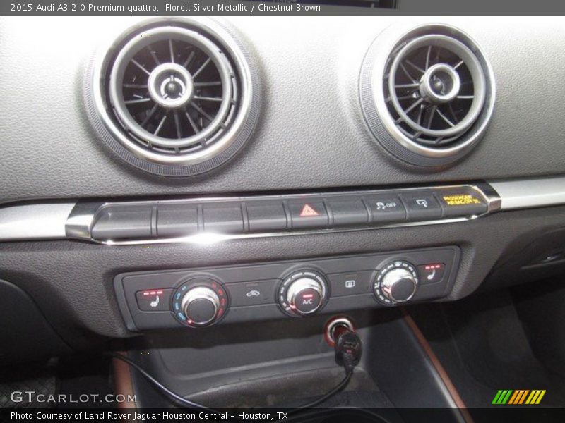 Florett Silver Metallic / Chestnut Brown 2015 Audi A3 2.0 Premium quattro