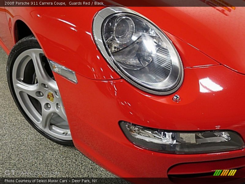 Guards Red / Black 2008 Porsche 911 Carrera Coupe