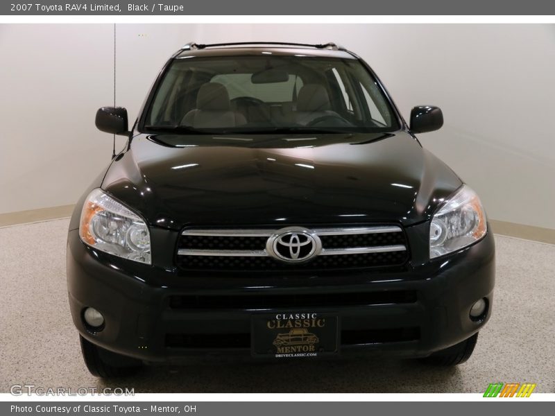 Black / Taupe 2007 Toyota RAV4 Limited