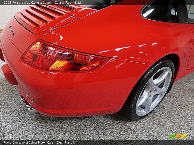 Guards Red / Black 2008 Porsche 911 Carrera Coupe