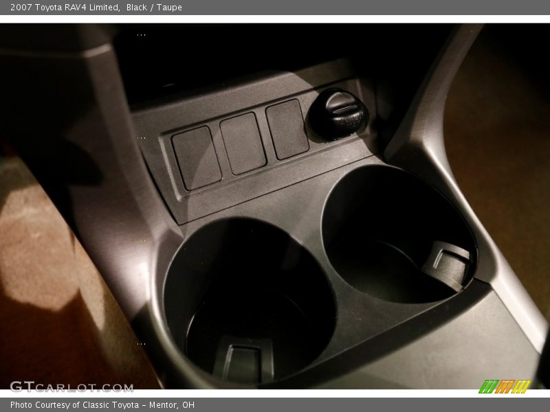 Black / Taupe 2007 Toyota RAV4 Limited