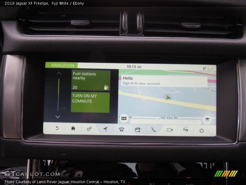 Fuji White / Ebony 2019 Jaguar XF Prestige